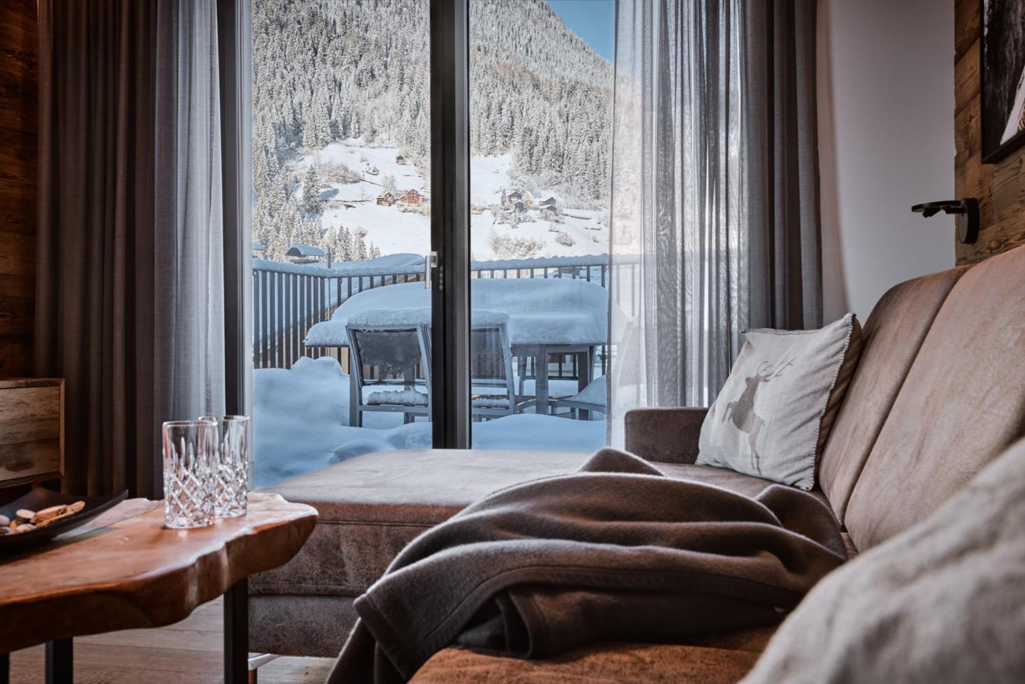Das Luxurioese Chalet-Apartment In Der Residenz Silvretta - Inklusive Silvretta Card Premium Зее Екстериор снимка